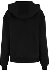 Ladies Loose Fit Zip Hoody