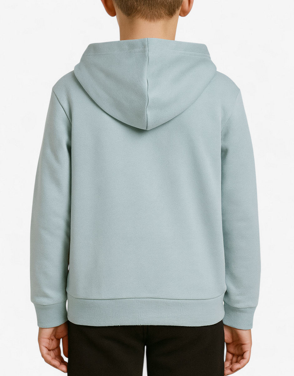 PUMA Power Colorblock Hoodie Turquoise/Black | MegaMall.bg